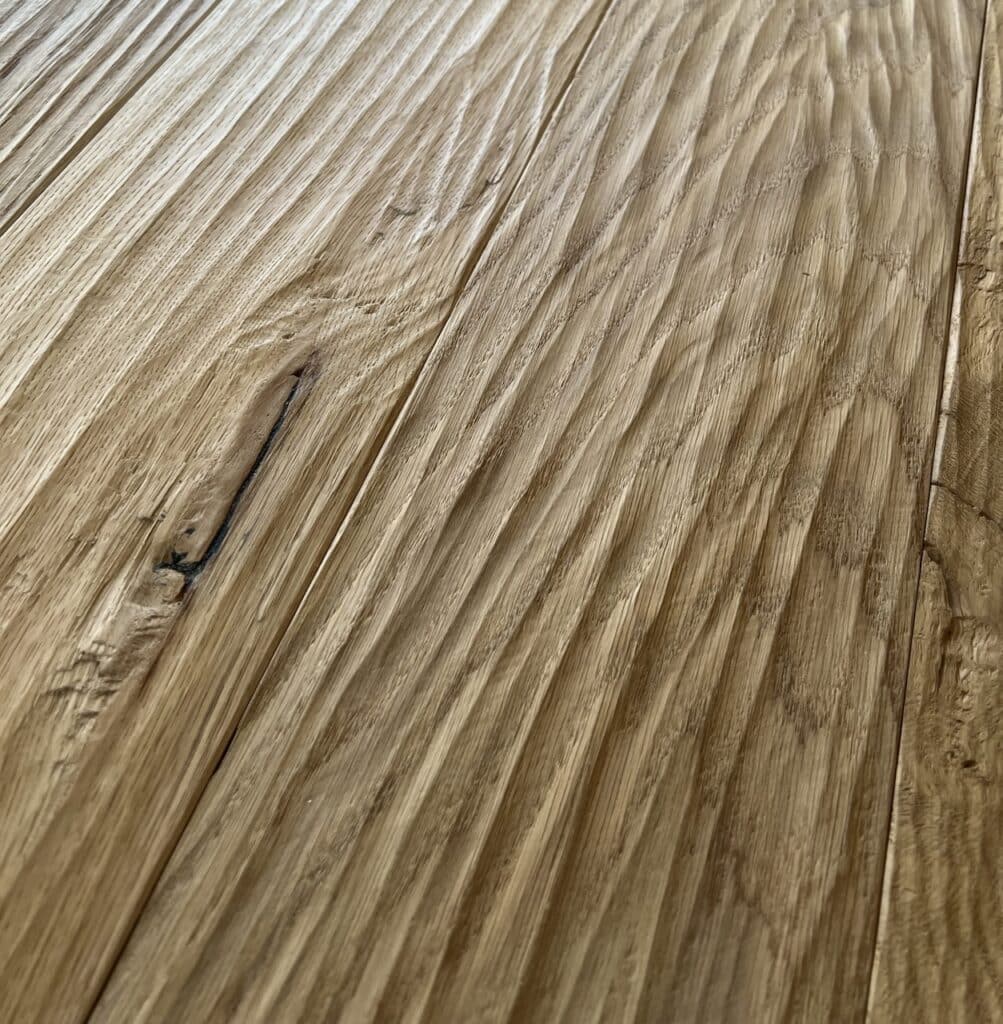 Vienna Woods LE BOIS GOUGE NATURE TIMBER FLOOR - Hand-scraped Custom Wood Flooring