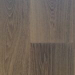 Oak-Montauk close up - French oak extra wide plank hardwood flooring. mid to dark smokey brown colour.