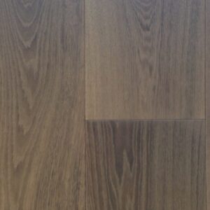 Oak-Montauk close up - French oak extra wide plank hardwood flooring. mid to dark smokey brown colour.