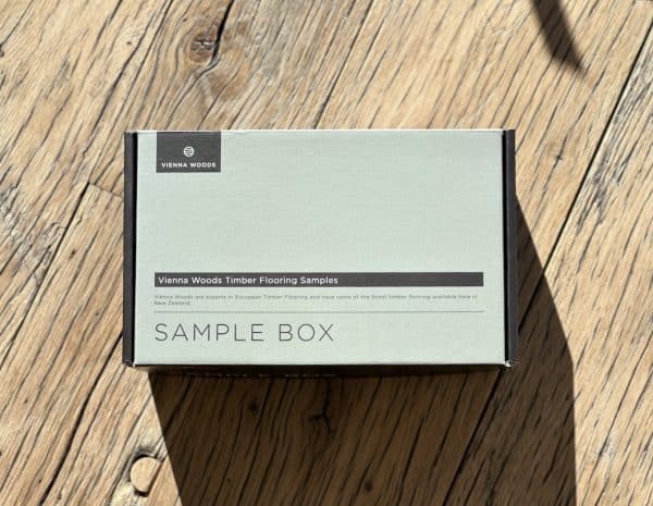 Vienna Woods Sample Box - includes samples of timber flooring