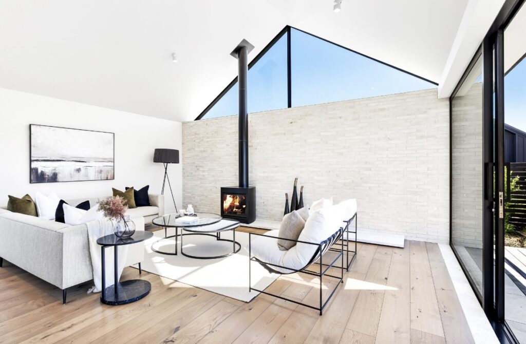 Oak Flooring in a Matakana Home