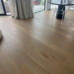 Oak Chambord engineered French oak flooring - mid natural tone living area