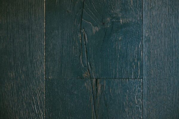 Raftwood Yukon charcoal rustic oak timber flooring with heavy texture and natural oil finish