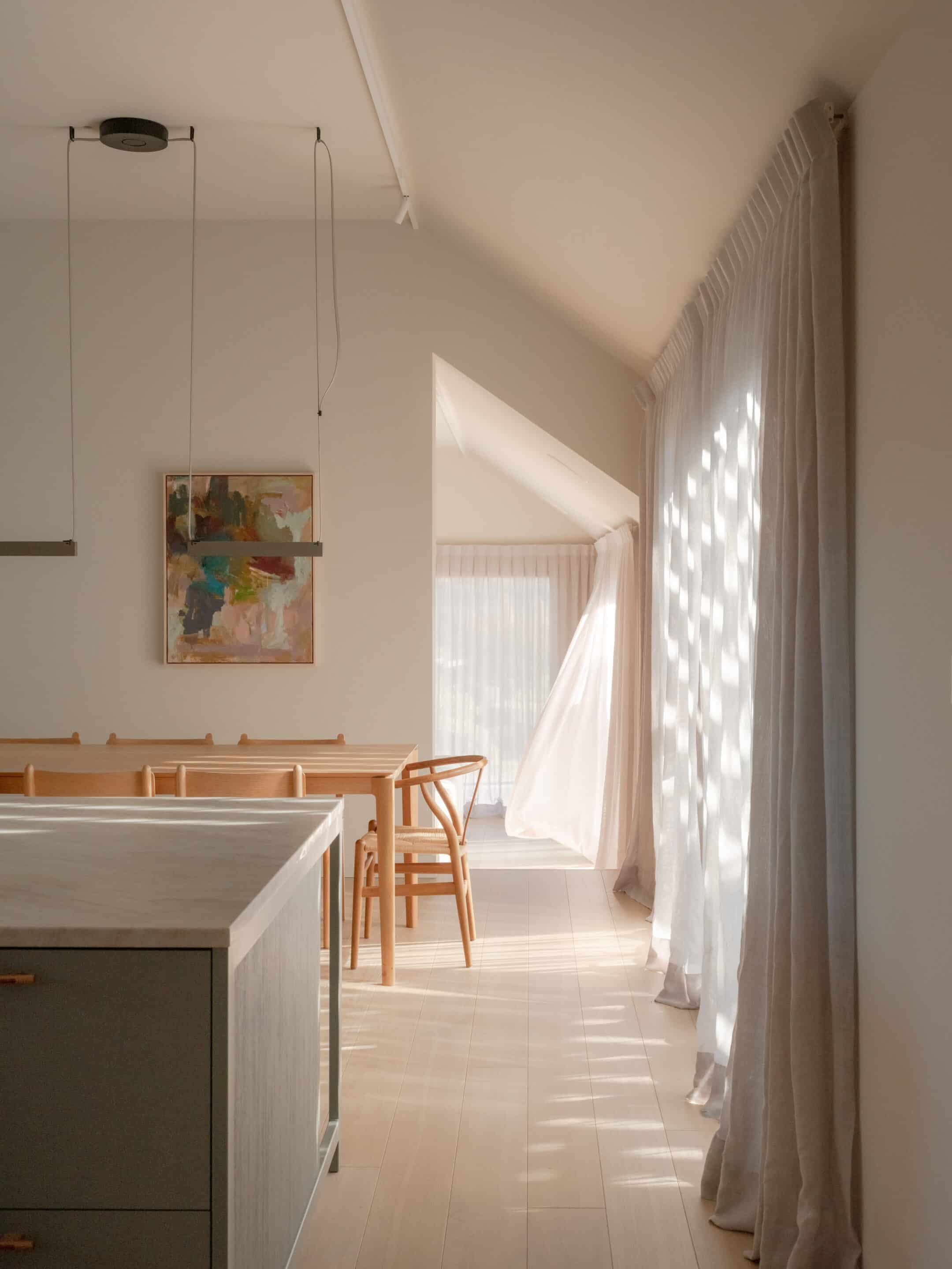 Greenbelt House, showcasing Vienna Woods Sazerac Prime Grade Wood Flooring