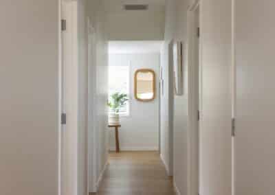 Bordeaux European oak timber flooring in Auckland hallway