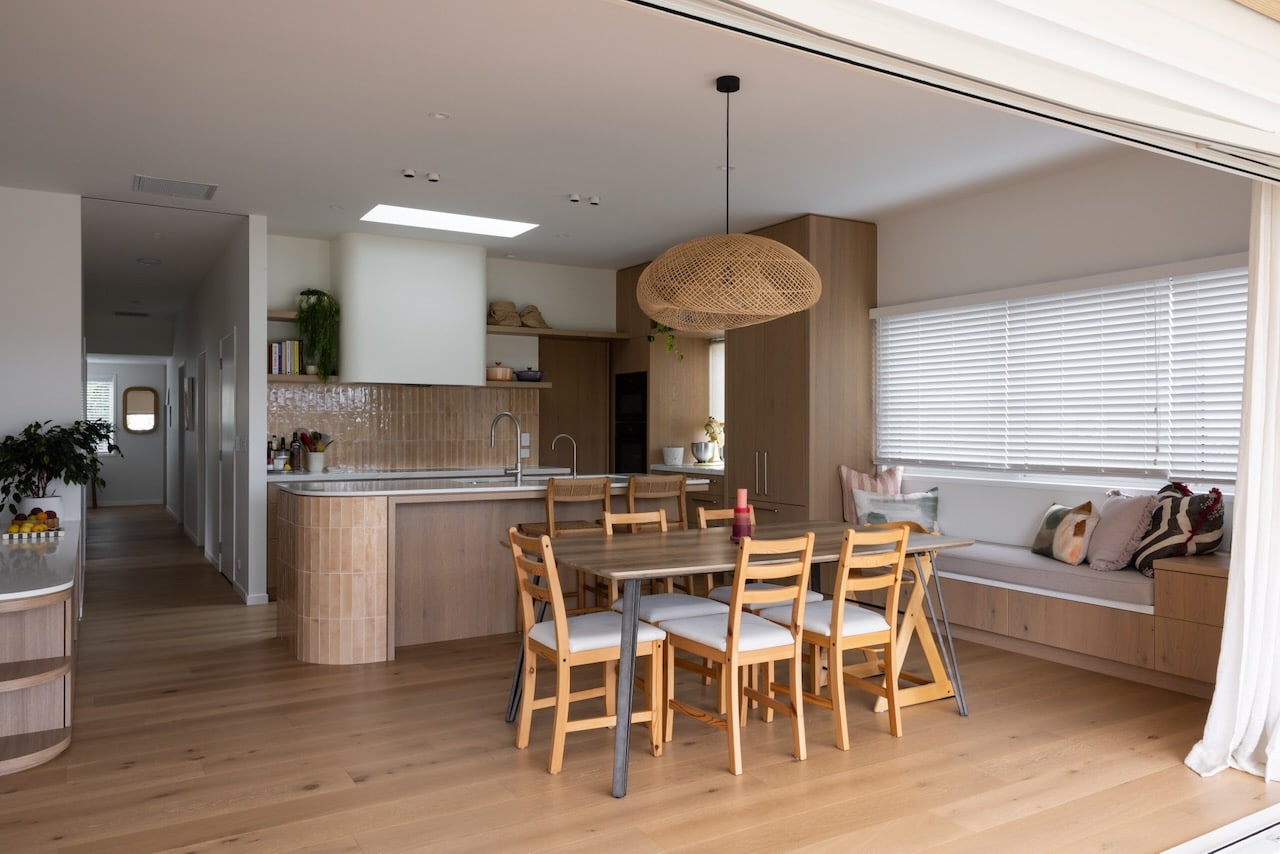 bordeaux-european-oak-flooring-auckland-texture-detail Bordeaux European oak timber flooring in Auckland kitchen and dining area