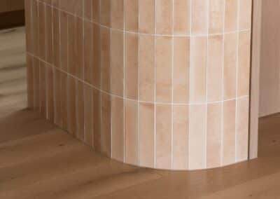 Close up of Bordeaux European oak timber flooring board detail