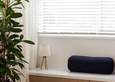 Side cupboard detail with Bordeaux European oak timber flooring in Auckland home