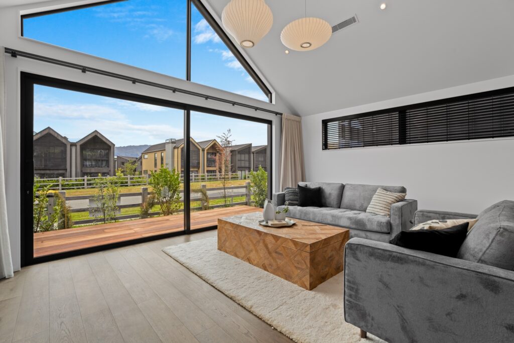 Cannes oak in a modern Jacks Point home