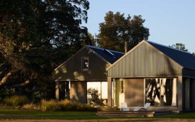 Bandsawn Oak Flooring at Pohutukawa House